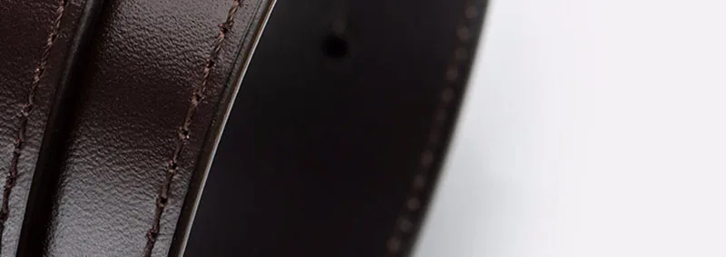 HIDUP высокое качество воловья кожа ремень Pin Slide стиль коровья кожа стильные ремни 3,3 см Ширина ремни ремень только без пряжки NWJ632