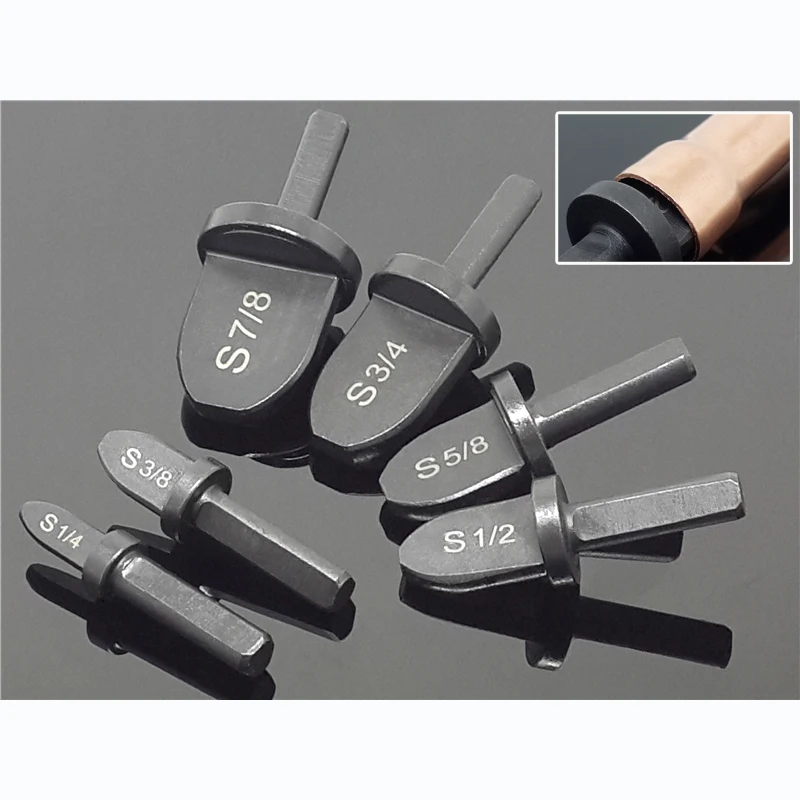 Tubo expansor de acondicionador de aire refrigerador de tubo de cobre estampado herramienta tubo expansores de instalar reparación mantenimiento de herramientas