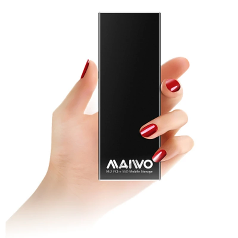 MAIWO K1688P M.2 NVME SSD HDD корпус M ключ Тип C USB 2230/2242/2260/2280 твердотельный накопитель коробка 10 Гбит/с M2 NVMe внешний твердотельный накопитель чехол