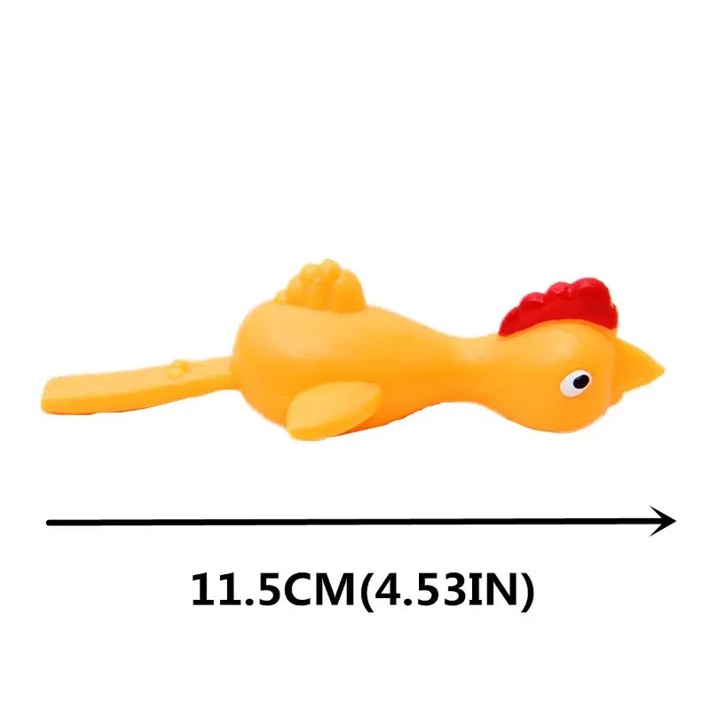 3 шт. Finger Birds Fun Новинка игрушки смешная шутка резиновая курица эластичный Летающий Турция вечерние сувениры Новинка