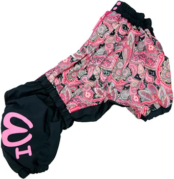 

FOR MY DOGS FOR MY DOGS jumpsuit for welsh corgi black / pink for girls FW747-2019 FW