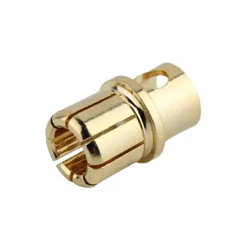 

NEW 8.0 Male/Female Gold Bullet Banana Plug Connectors RC Battery Electronic Hook Professional portable Fashionion