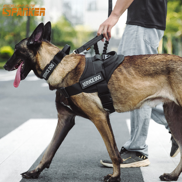 Excellent Elite Spanker Tactical Dog Harness Pet German Shepherd