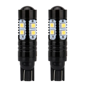 

NEW 2pcs 50W Car Backup LED Light 921 912 T15 LED 6000K HID White Car Backup Reverse Lights Bulb 12-24V Car Styling