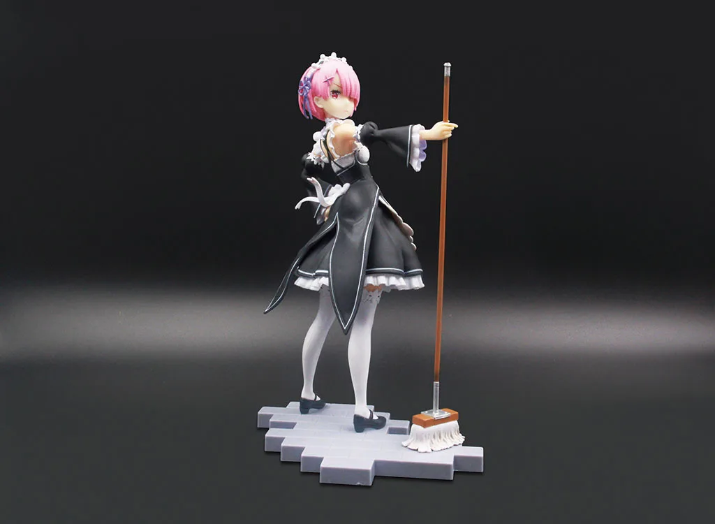 

Re: Zero-Starting of a Different World Life Ram Maid Costume Mop 1/7 Boxed Garage Kit Model