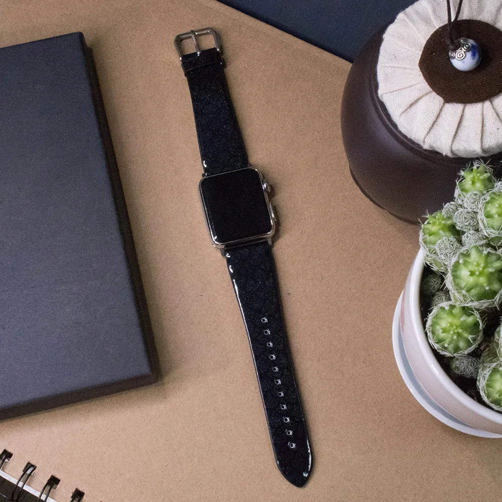 Ремешок из натуральной кожи для apple watch 5 4 band браслет iwatch 44 мм 40 5/4/3/2/1 аксессуары