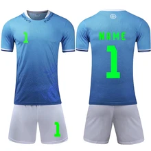 Детская/Мужская индивидуальная тренировочная форма для футбола, быстросохнущая футболка, набор на заказ, спортивные футболки и шорты, Maillot De Foot
