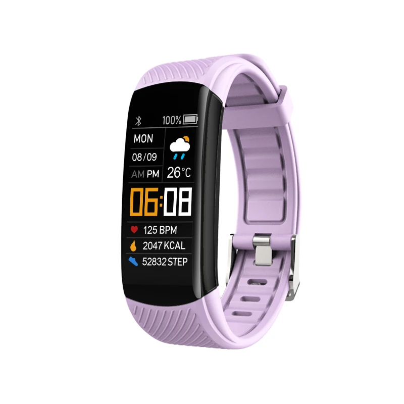 Fitness Bracelet Ip67 Waterproof Sport Fitness Tracker Blood Pressure Heart Rate Pedometer Smart Band Watch For Android For IOS