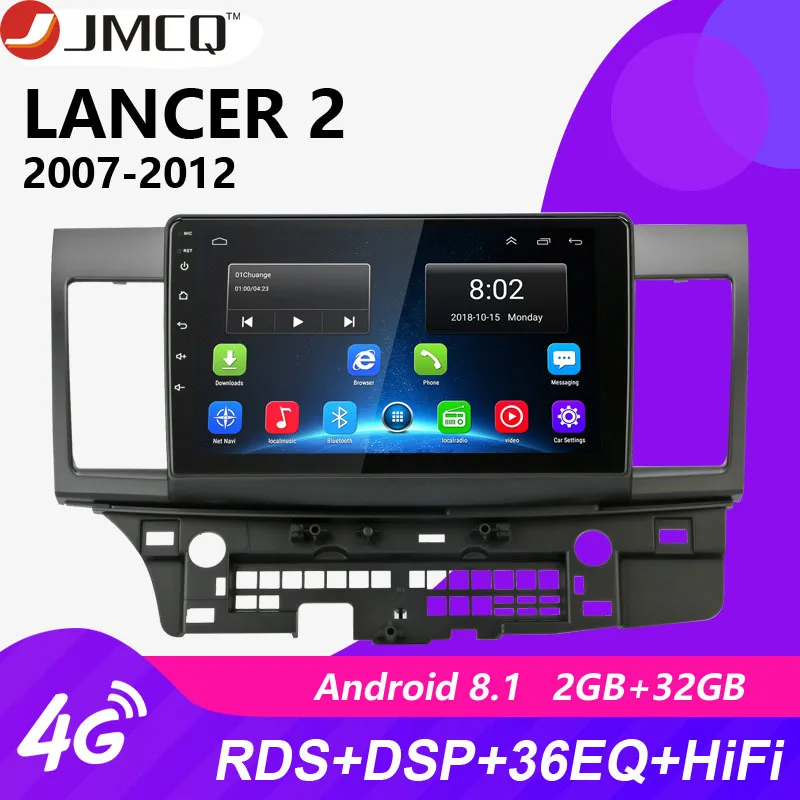 

Android 2G+32G Car Radio for Mitsubishi Lancer 2007-2012 10 Inch 4G NET+WiFi RDS DSP Video Audio Multimedia 2 Din Car Dvd Player