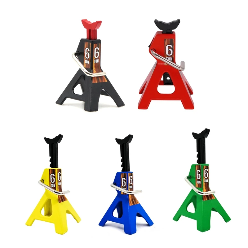 6 Ton Floor Jack Stands Lift Paar Rack Voor Rc Auto Vrachtwagen Speelgoed Band Lifting Stand Simulation toy |