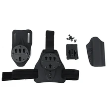1911 Kydex кобура Набор ножной пластины и поясной ремень с использованием трех целей опорной пластины с быстрым выпуском