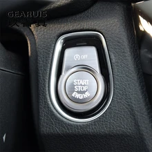 تصفيف السيارة المحرك بدء زر استبدال غطاء وقف التبديل اكسسوارات مفتاح ديكور لسيارات BMW 1 2 3 4 سلسلة gt F20 F21 F30 F34 X1 F48