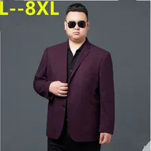 10XL 8XL 6XL Модный осенний мужской костюм высокого качества мужской пиджак деловой повседневный костюм приталенный мужской блейзер