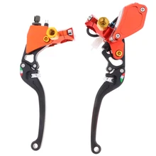 Ручной тормоз рычаги сцепления с переключателем провода для Dirt Trail двигатель велосипед Мотоцикл Мотокросс 90cc 110cc 125cc 140cc 150cc