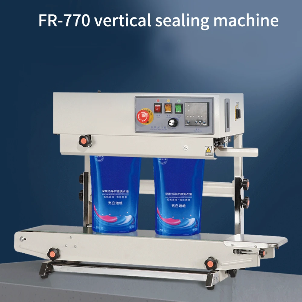 770 vertical sealing machine liquid packaging machine automatic commercial aluminum foil plastic bag ink roller