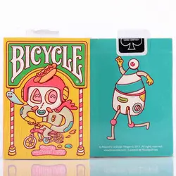 1 колода велосипедные карты Brosmind игральные карты Обычная подставка для велосипеда Райдер назад волшебные карты реквизит для магических