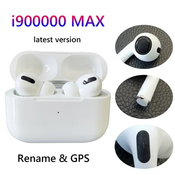 

i900000 MAX tws Pressure Sensor Wireless bluetooth Earbuds i900000 pro tws GPS and Rename pk i9000 tws i300000 pro i50000tws