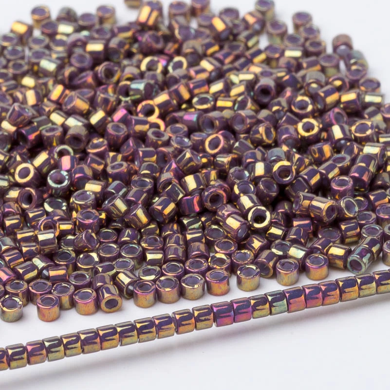 miyuki-DB29 Taidian Miyuki Delica Seed Bead 11/0 для Broderie De Perles Francaises непрозрачный белый DB1-40 1,6x1,3 мм около 1000 штук - Color: miyuki-DB29