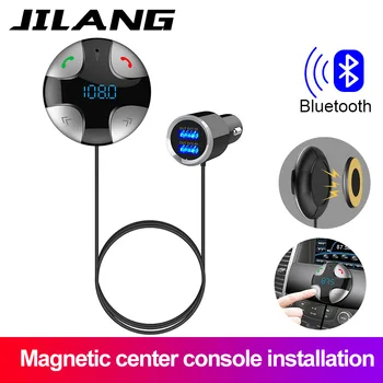 

Car Kit MP3 Player Wireless Bluetooth FM Transmitter USB Support SD Tf Card LCD Display USB Car Charger For iPhone And Android