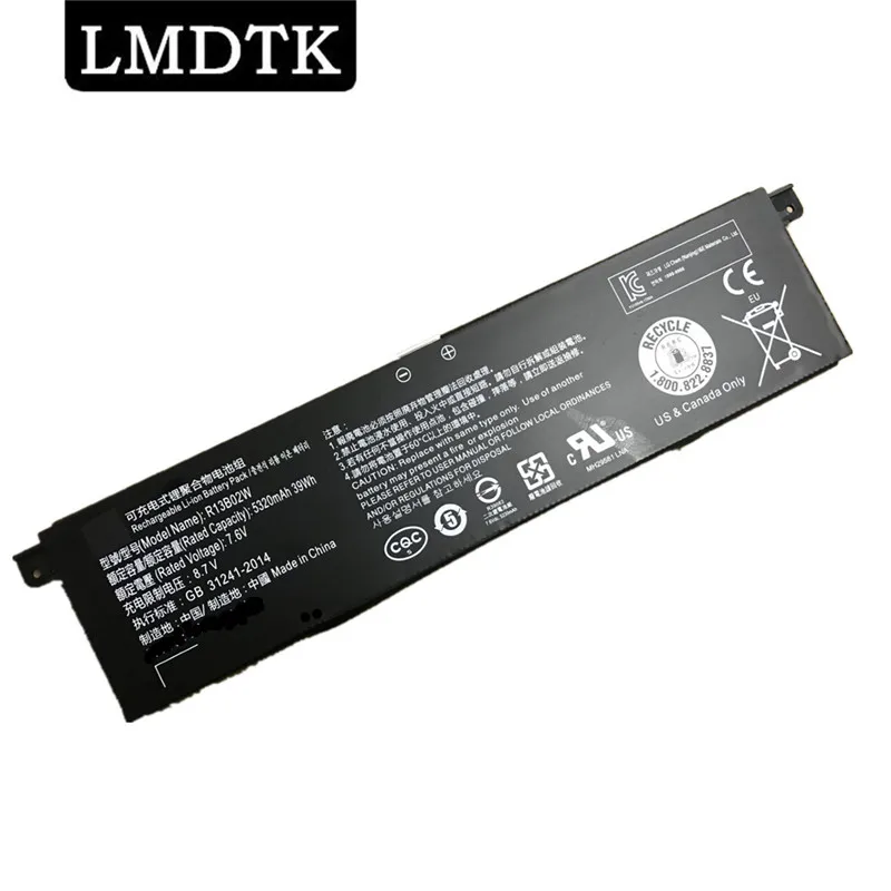 LMDTK Новый R13B01W R13B02W Аккумулятор для ноутбука Xiaomi Mi Air 13 3 &quotсерии планшетный ПК