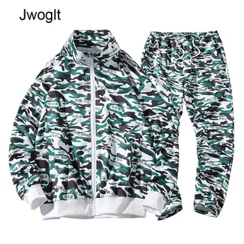 

Autumn Tracksuit Men Camouflage Sportswear Sweatsuit Male Sweat Track Suits Hoody Hoodie with Pants Mens Camo Suit Set