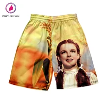 Волшебник унций шорты мужские Харадзюку пляжные шорты летние мужские модные свободные полиэстер 3D Kpop популярные шорты