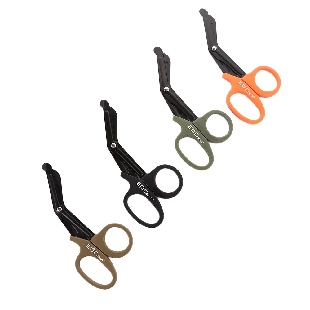 Multi Function Rescue Scissor Medical Scissors medical scissors multi function tool tactical scissors tactical first aid accessories 18.3cm