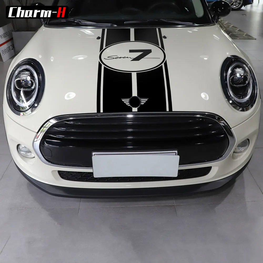 Декоративные наклейки на капот автомобиля для mini cooper F56 F55 Clubman F54 багажник полосы