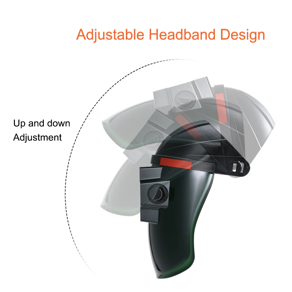 

Hot Solar Power Auto-Darkening Welding Helmet Automatic Darkening Weld Mask Shield Protection Cap With Lens Adjustable He-adband