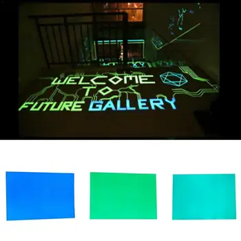

1pc DIY Fluorescent Stickers High Brightness Luminous Toy Room Advertising Decor Engraving Paper DIY Furniture Film Decor K H4G8