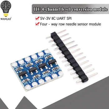 

IIC I2C Logic Level Converter Bi-Directional Module 5V to 3.3V For Arduino