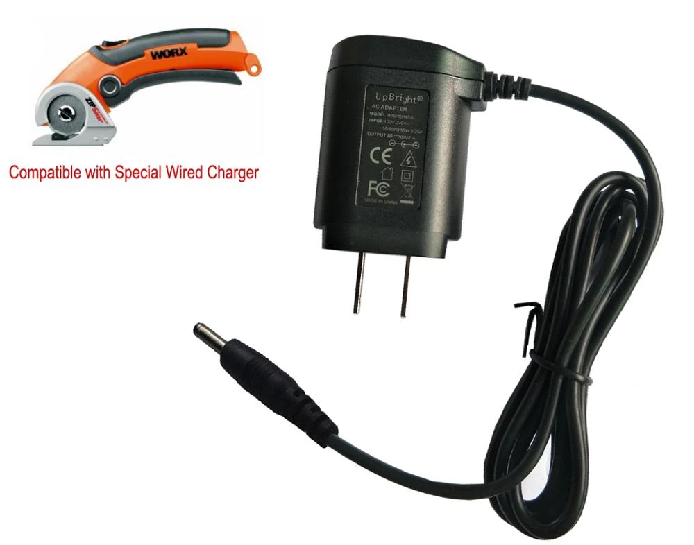 Ac Dc Adapter For Worx Wx081l Wx08il Wx252 Wx253 4v Zipsnip Cordless