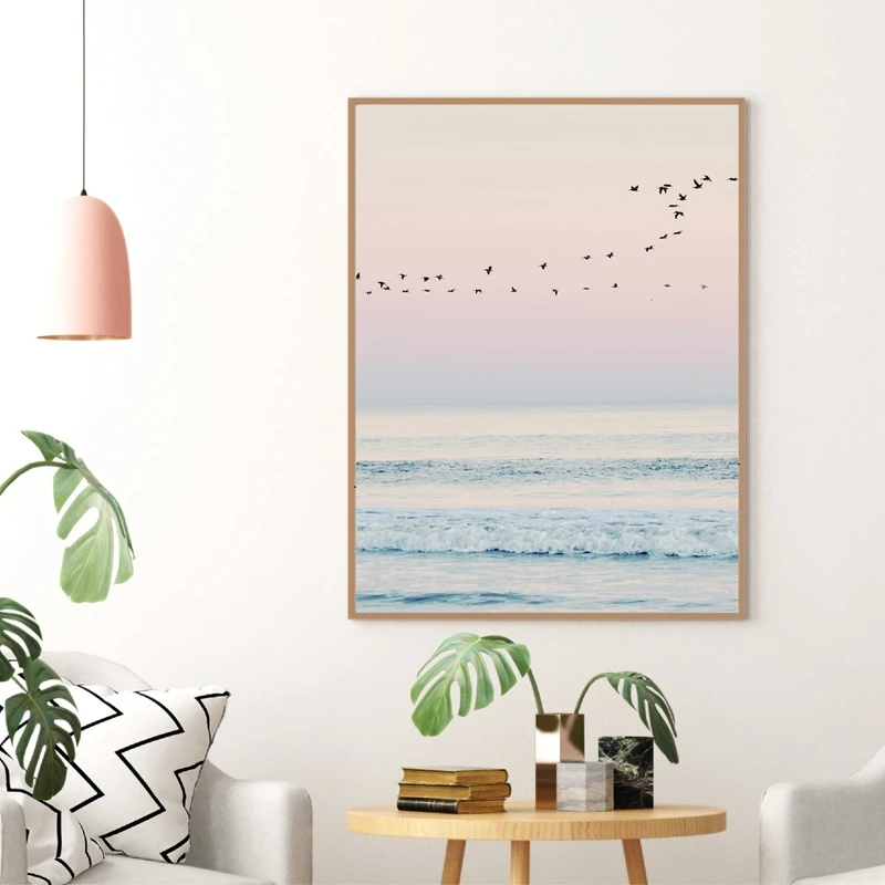 Coastal Wall Art Gallery Prints Pastel Triptych Ocean Beach Art Blush Posters Art Canvas Painting Pictures for Living Room Decor Coastal Wall Art Gallery Prints Pastel Triptych Ocean Beach Art Blush Posters Art Canvas Painting Pictures for Living Room Decor