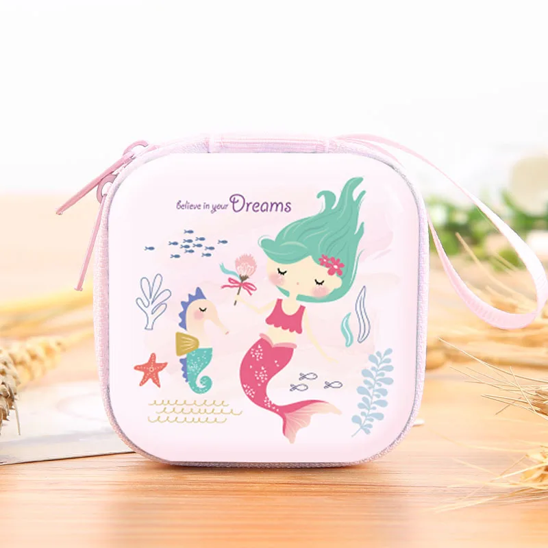 mermaid-S 1 шт. модный детский кошелек с изображением милого единорога, набор ключей, вечерние украшения для вечеринки в честь Дня рождения, подарки для детей. Q - Цвет: mermaid-S