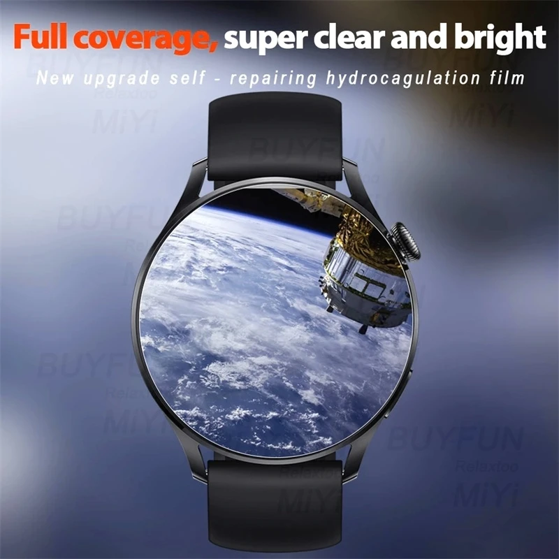 Watch Screen Protector 3-12PCS 9D Curved Hydrogel Film for Huawei Watch GT 3 Pro Smartwatch Not Glass Hauwei GT2 Pro 42MM GT 46MM GT2E