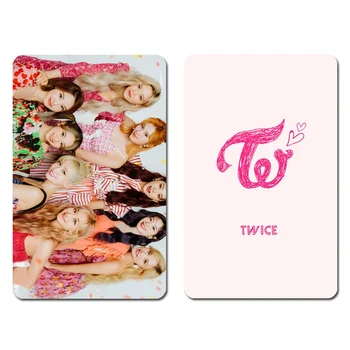 

100Pcs/Set KPOP Twice New Album Photocard Sticker Bus Card Stickers LOMO Card Stickers Fans Collection