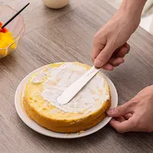 1 шт. большая, из нержавеющей стали крем шпатель для выпечки высокая термостойкость скребок торт маленькие инструменты DIY лопатка для выпечки