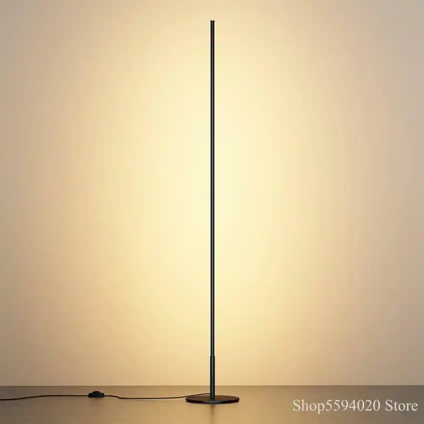 Chinese Led Floor Light Vertical Leisure Remote Control Led Floor Lamp Restaurant Floor Light Red Standing Lamps For Living Room Aliexpress