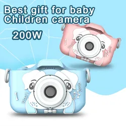 3 12 anos de idade meninos meninas mini desenhos animados adorável crianças câmera 20mp digital câmera de vídeo recarregável 2.0 Polegada ips tela 32gb