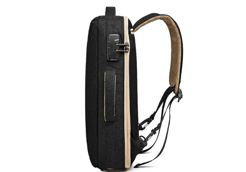 Рюкзак для ноутбука сумка 17,3 15,6 15,4 14 Холст Водонепроницаемый Противоугонный рюкзак для Macbook Pro 15 мужской рюкзак сумка для ноутбука