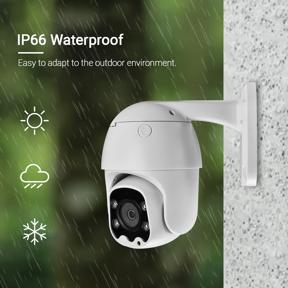 HD 1080P AHD Mini Speed Dome Camera 3.6MM Lens IR Nightvision IP66 Waterproof Outdoor Camera Supports UTC Contorl