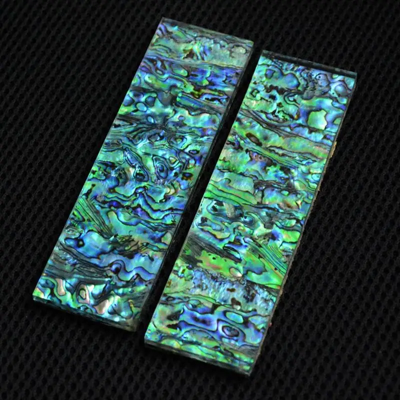 1pcs Acrylic Abalone Shell Knife Handles Material Scale Patches Pocket Folding Knives Handle DIY Tools