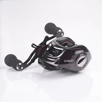 

13+1BB Dripping Wheel Speed Ratio 6.3:1 Left Hand Reel Fishing Sea Saltwater Fishing Reels Metal Ocean Beach Fishing Stream