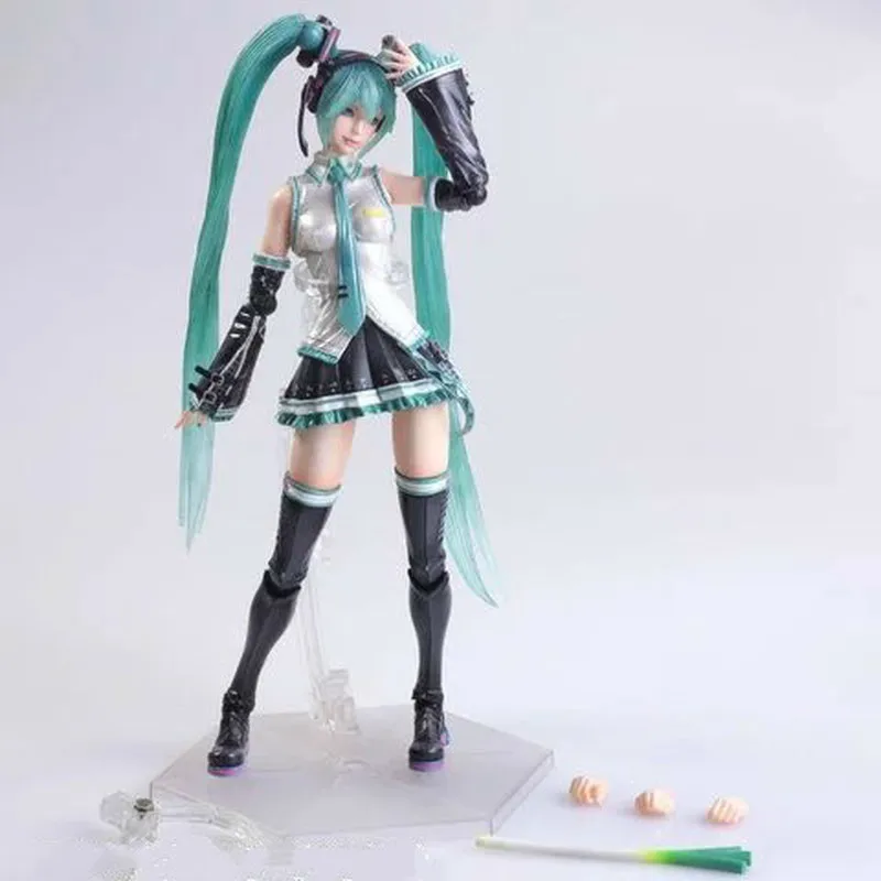 Мультфильм аниме модель 28 см Hatsune Miku Nomura Tetsuya фигурка ПВХ Коллекция игрушки детские подарки