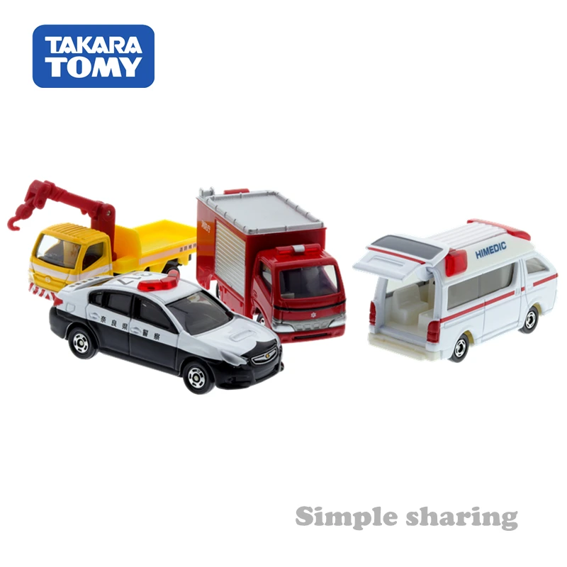 diecast emergency vehicle set