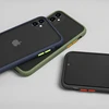 N1986N Pour iPhone 12 Mini 12 11 Pro X XR XS Max 7 8 plus 6 6s SE 2 Contraste Couleur Mat PC Dur Étui De Protection ► Photo 3/6