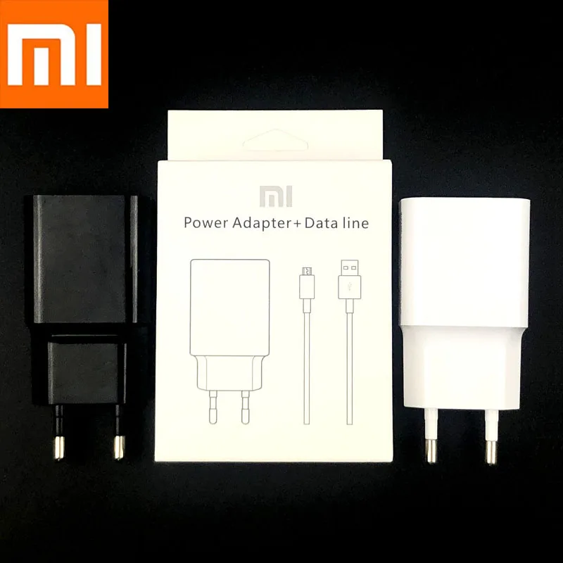 Оригинальное зарядное устройство Xiaomi Redmi 7 5 В/2 А настенный дорожный адаптер для