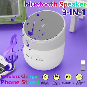 

bluetooth Speaker Portable Waterproof Wireless Charger Handsfree Speakers, For Showers, Bathroom, Pool, Car, Beach & Outdo