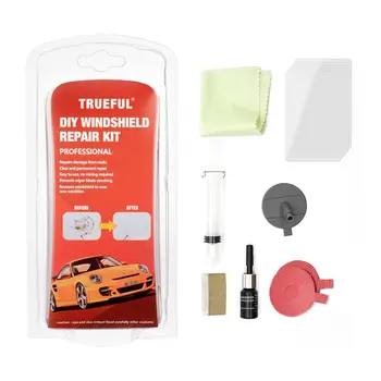 

Windshield Repair Kits Resin Plastic Car Window Glass Scratches Restore Tool Windscreen Polishing Repair Tool Set