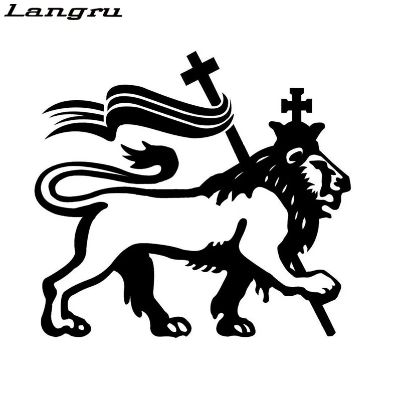 Новый дизайн Rasta Lion Of Judah классические виниловые наклейки на окна автомобиля